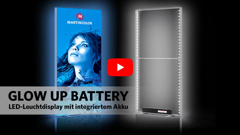 LED-Display mit Akku